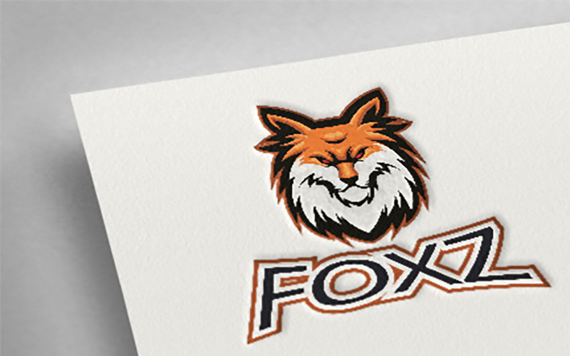 Modello logo Fox Esport