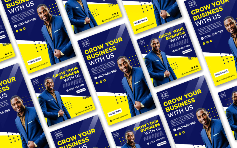 Social Media Post and Story Grow Your Business