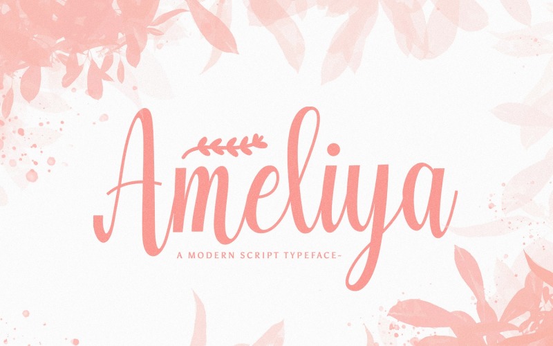 Ameliya - ručně psané písmo