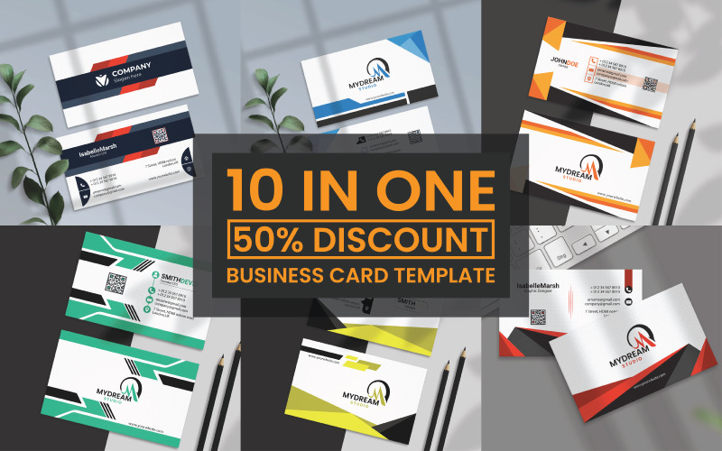 Creative Business Card Design Bundle Vol9