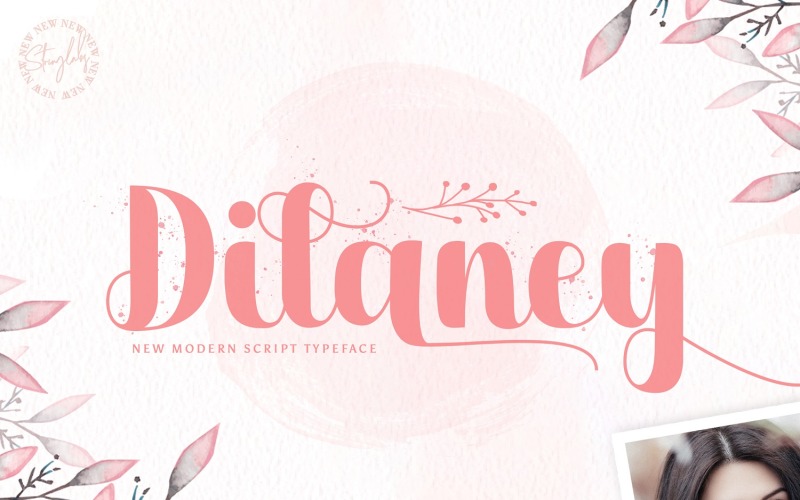 Dilaney - Kézzel írt betűtípus
