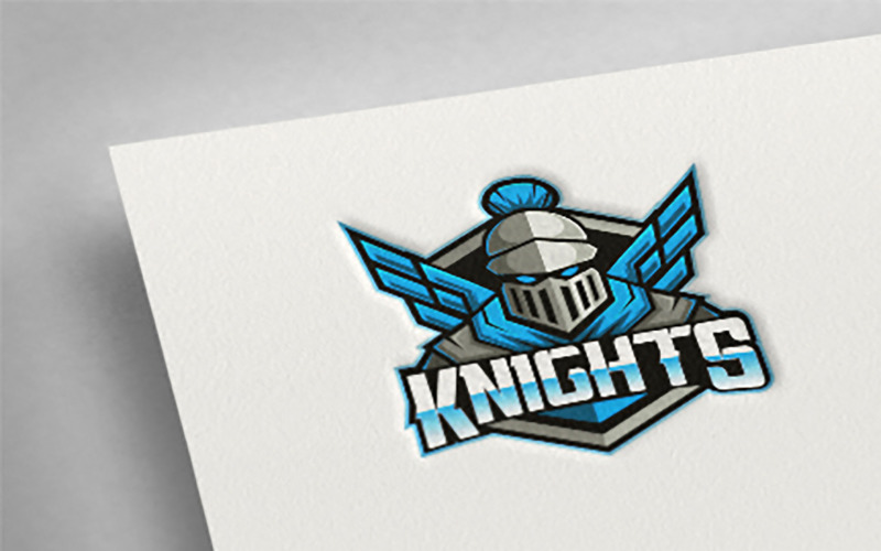 Knight Esport Logo Template