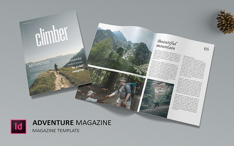 Climber - Magazine Template