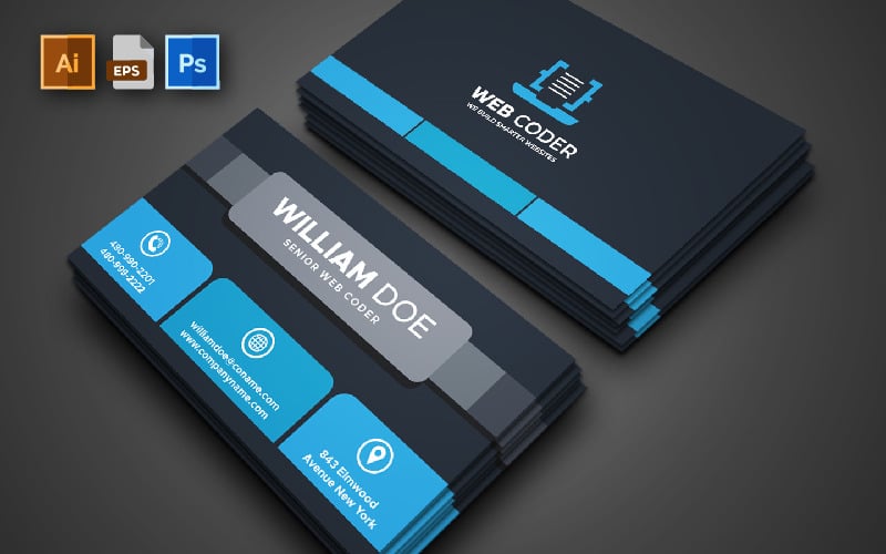 Multipurpose Business Card | Volume: 11 - Corporate Identity Template