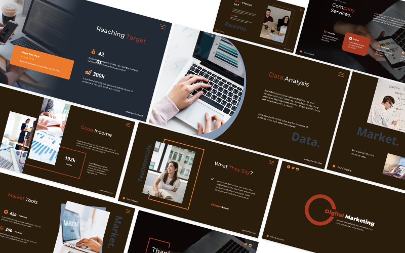 Digital Marketing Alliance Googleslides Template
