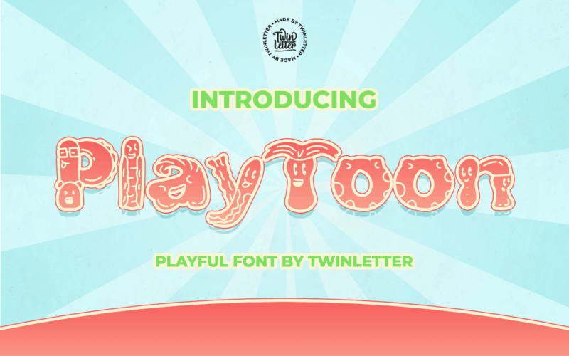 Playtoon - грайливий дисплейний шрифт