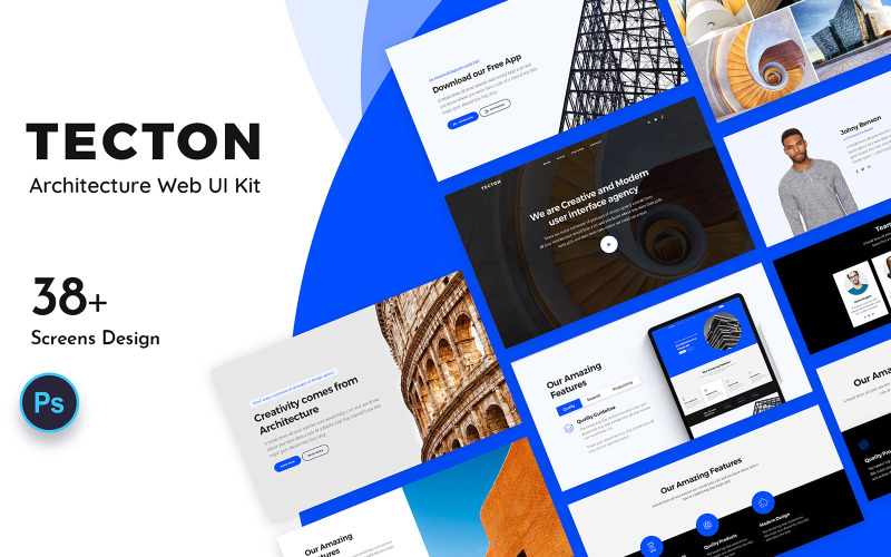 Tecton Architecture Web Kullanıcı Arayüzü Kiti