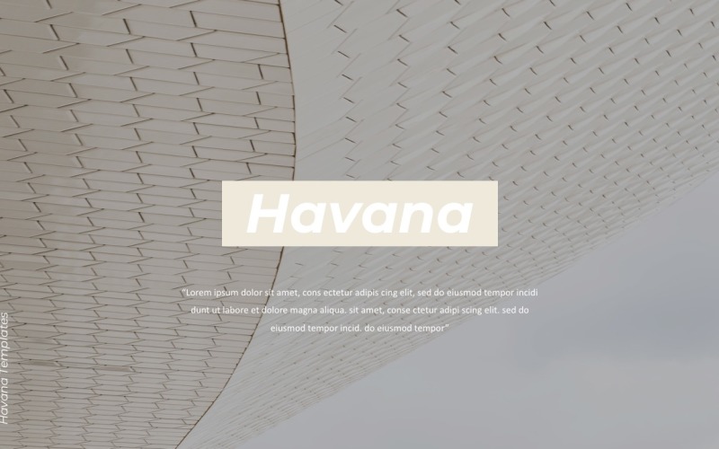Havanna Powerpoint sablonok