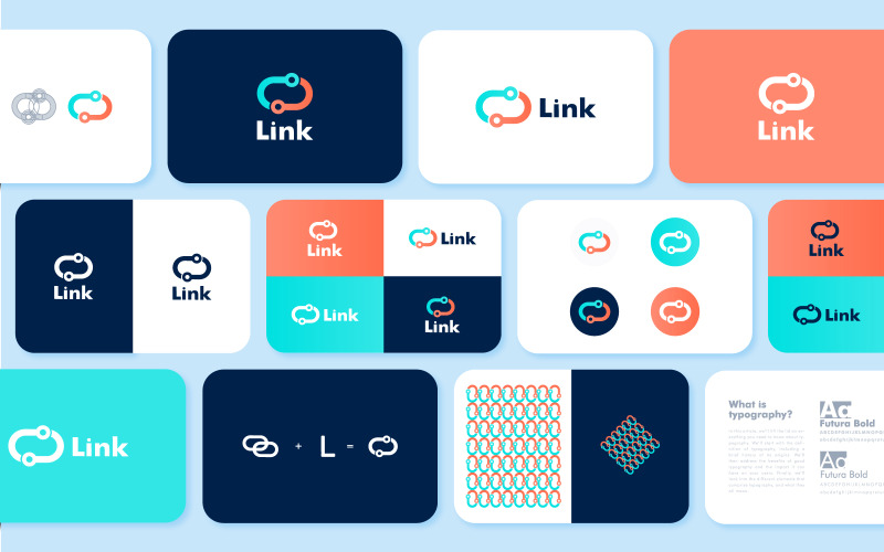 Link-Logo-Design-Vektor-Konzept