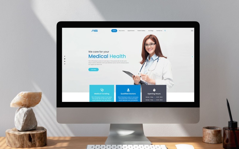 Sorna | Modèle de page de destination médicale HTML5