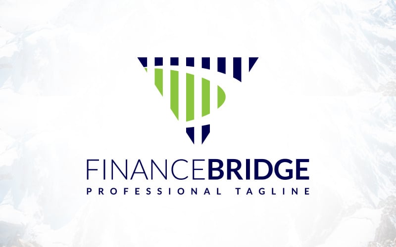 Création de logo financier Victory Finance Bridge