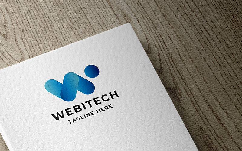 Webtechnologie professioneel logo