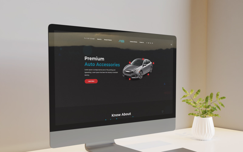 拉比 |汽车汽车登陆页面 HTML5 模板