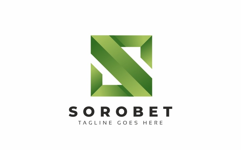 Sorobet S Letter Logo Template