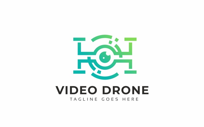 Projektowanie logo drona fotograficznego - TemplateMonster