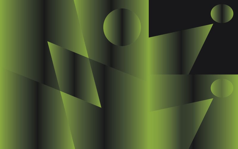 Super Groene Verlichting Achtergrond