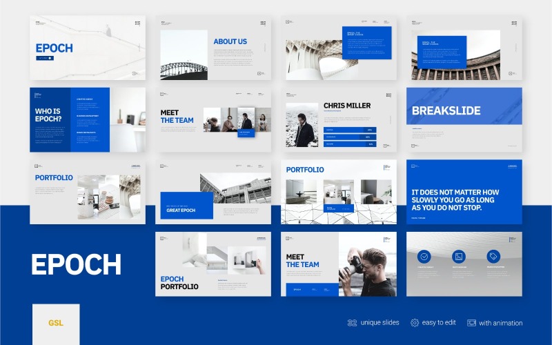 Epoch - Business Presentation - Google Slides Template