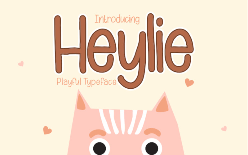 Heylie - милий грайливий шрифт