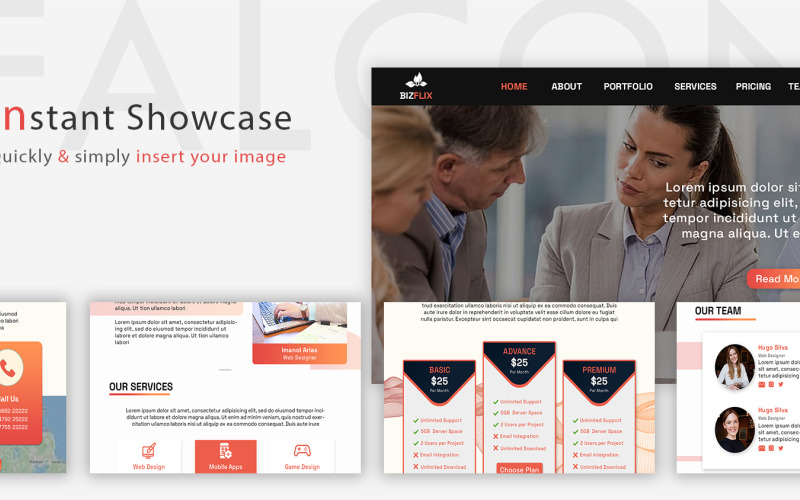 BizFlix | Corporate HTML Template