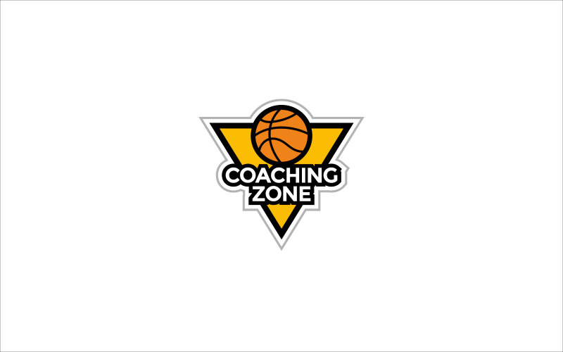 basketbal coaching vector sjabloon