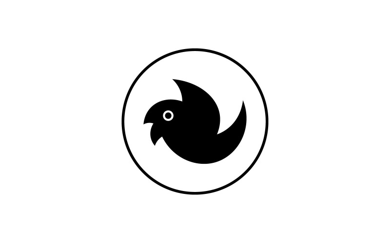 Modèle de logo de service de courrier rapide