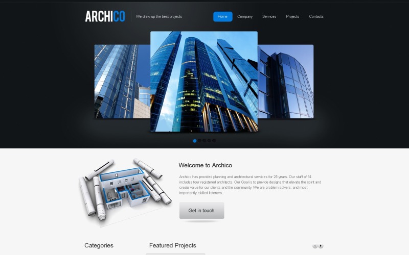 Gratis WordPress Architectuurthema