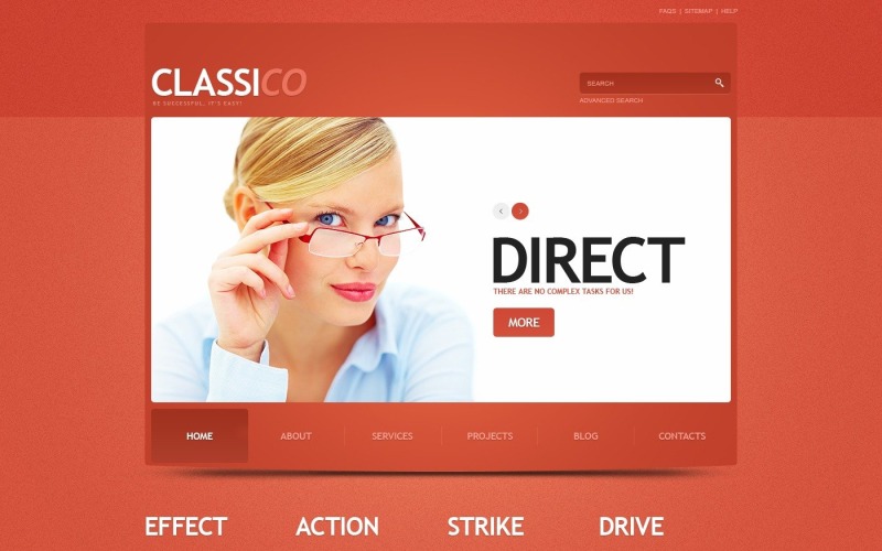 Kostenlose Werbeagentur WordPress Site Design