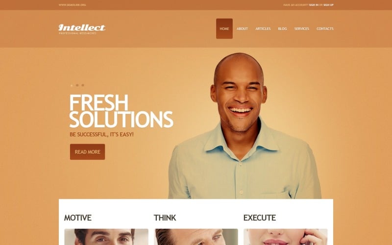 Tema gratuito Bright Business WordPress