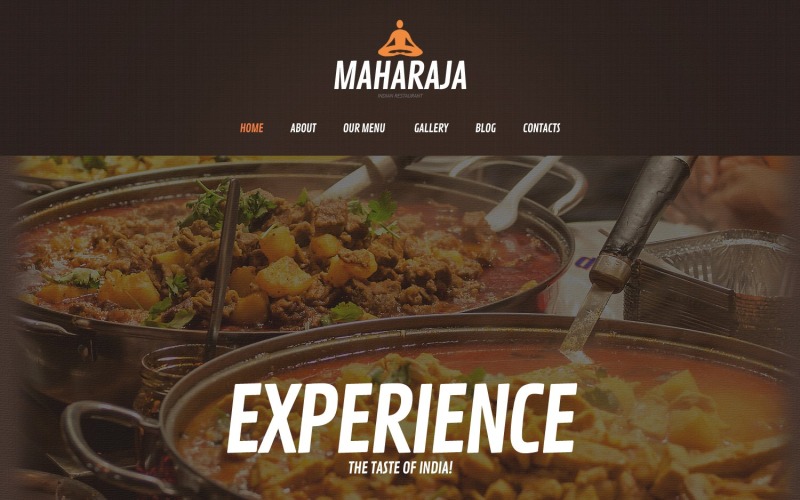 Tema WordPress de restaurante asiático grátis