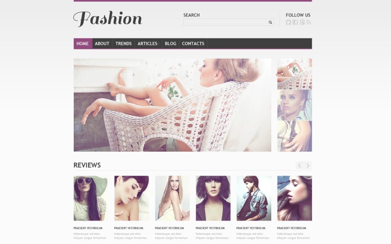 Tema WordPress gratuito de Beautiful Apparel