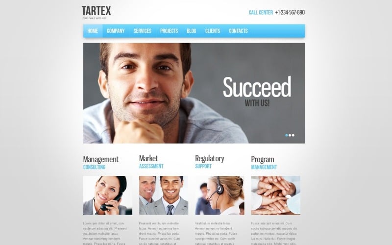 Free of Charge Business & Services WordPress Theme