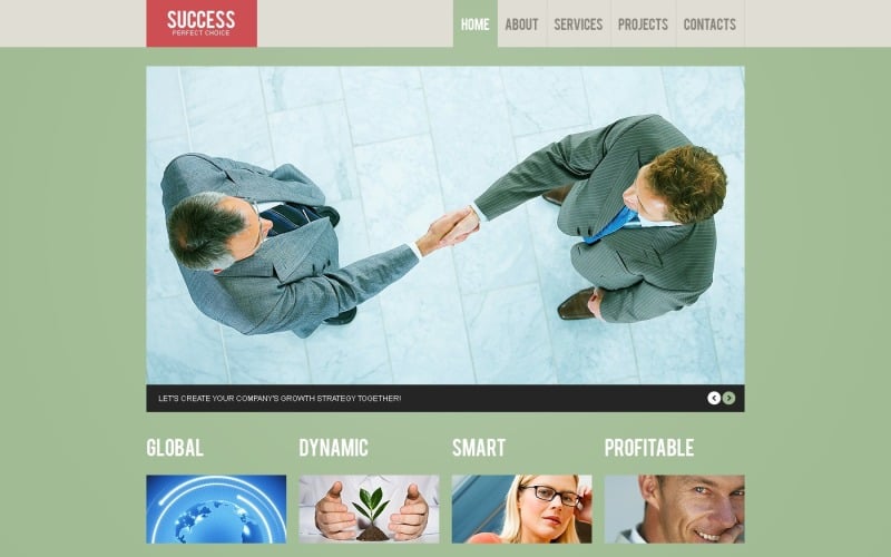 Free WordPress Theme for Business & Services Companies