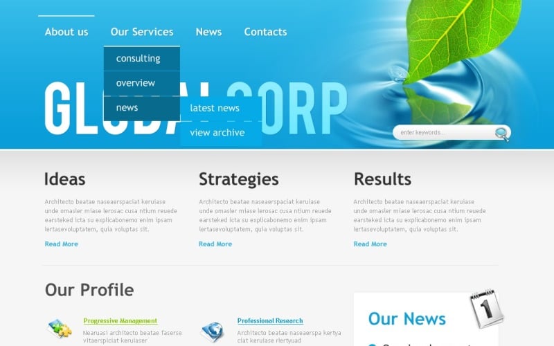 Free WordPress Theme for Business & Services Websites