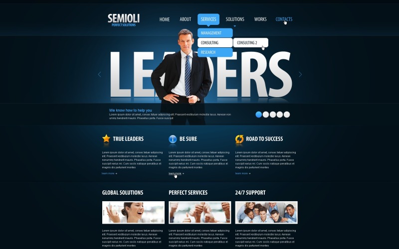 Ücretsiz Çevrimiçi İşletme ve Hizmetler WordPress Web Sitesi