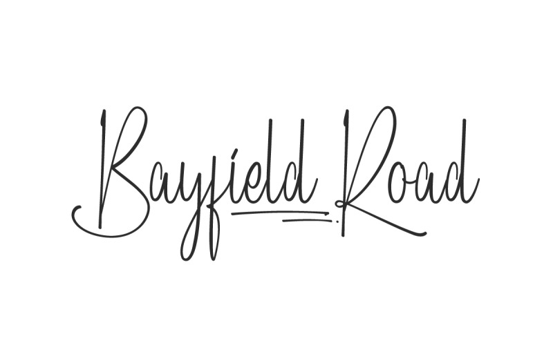 Шрифт почерку Bayfield Road
