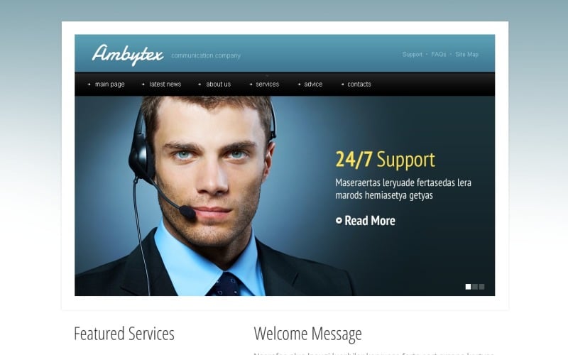 Free of Charge Business & Services WordPress Design