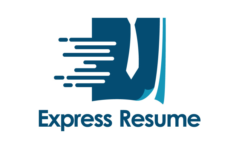 Modello di logo per curriculum espresso