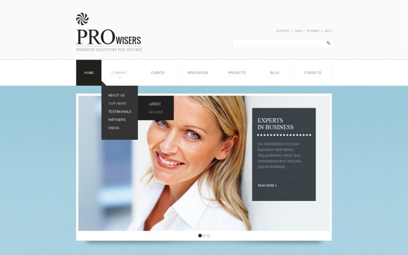 Free Business & Services Promotion with WordPress Theme