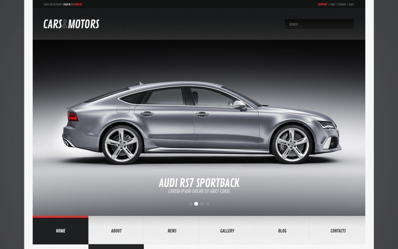 Gratis auto's en motoren WordPress-thema