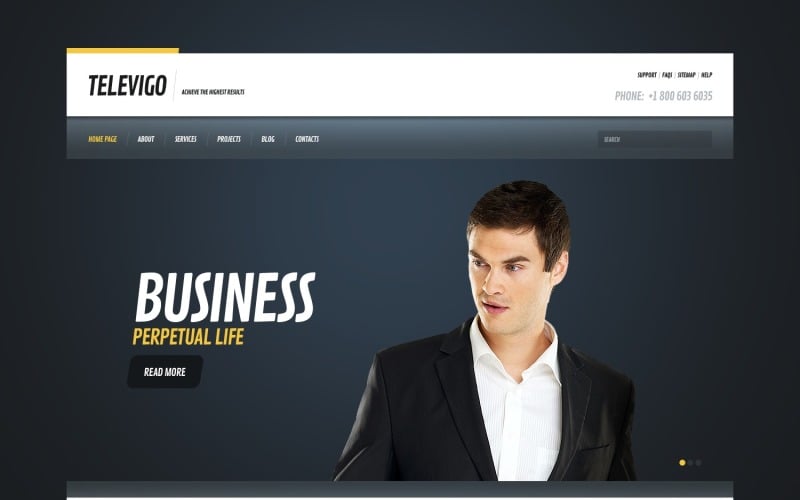 Gratis Cherry Consulting WordPress Theme