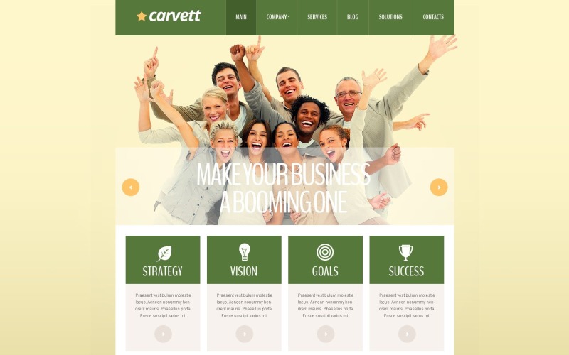 Kostenloses WordPress-Theme für Cherry Marketing Agency