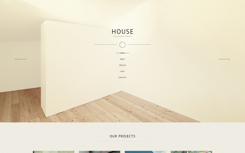Kostenloses WordPress-Theme für das Baubüro