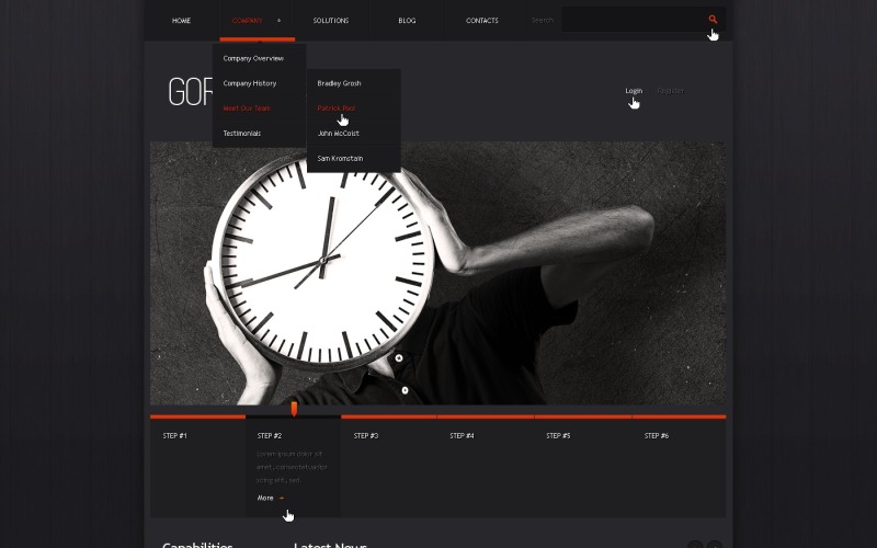 Modèle WordPress de promotion gratuit pour les entreprises et les organisations de services