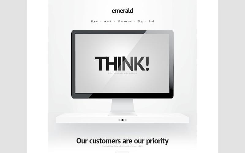 Thème WordPress et modèle de site Web pour services de conseil gratuits