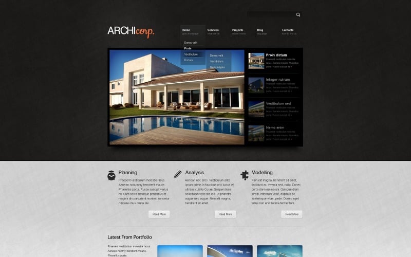 Ücretsiz WordPress İnşaat Şirketi Şablonu