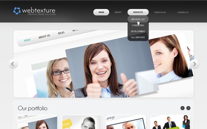Tema WordPress e modello di sito Web gratuiti per Fashion House