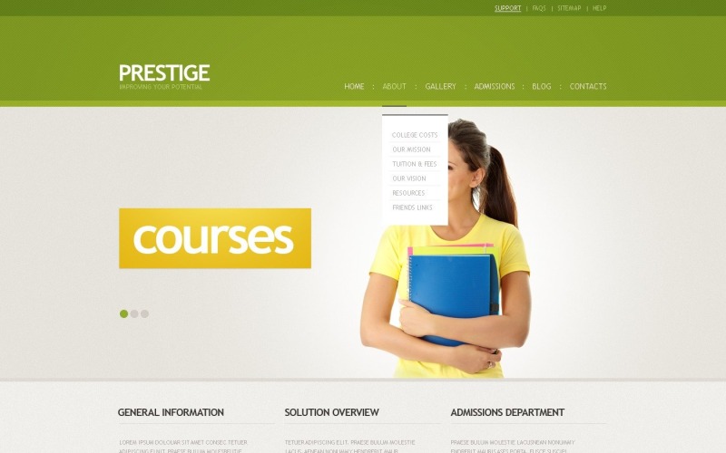 Tema WordPress accademico gratuito e modello di sito Web