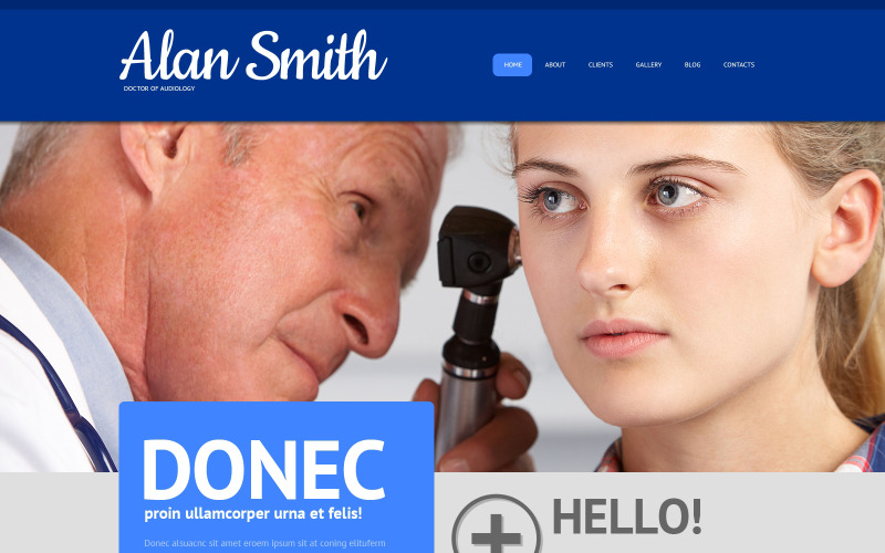 Thème WordPress et modèle de site Web adaptés aux médecins gratuits