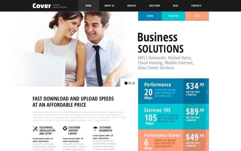 Gratis Heavy Internet WordPress Theme & Website Mall