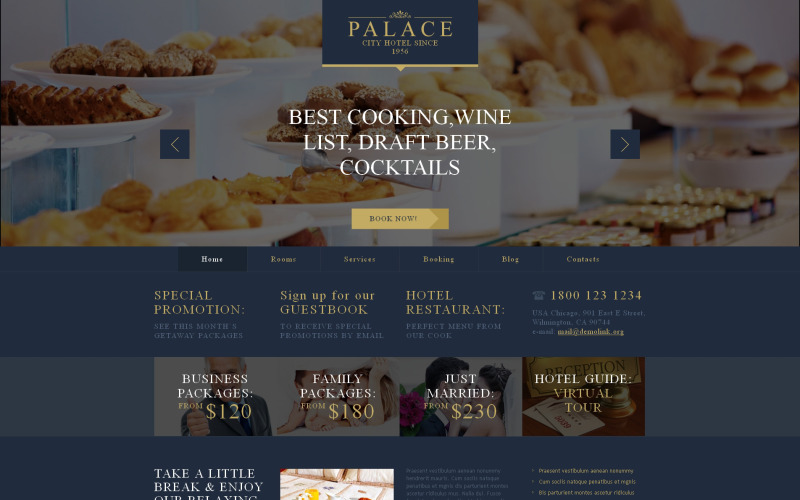 免费 Motel WordPress 网站布局和模板